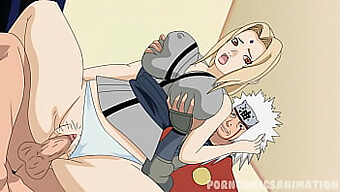 Tsunade Og Jiraiya Intense Hentai-Møte I Naruto-Parodi