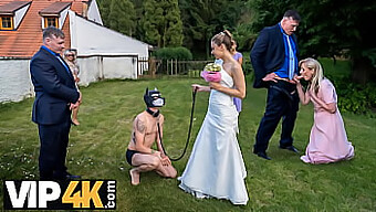 Intimate European Wedding Turns Steamy With Masked Kinky Encounter